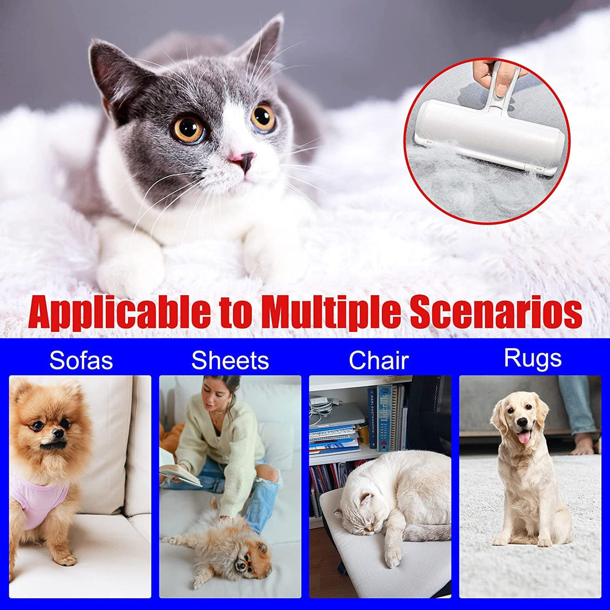 Pet Hair Picker Roller Remover
