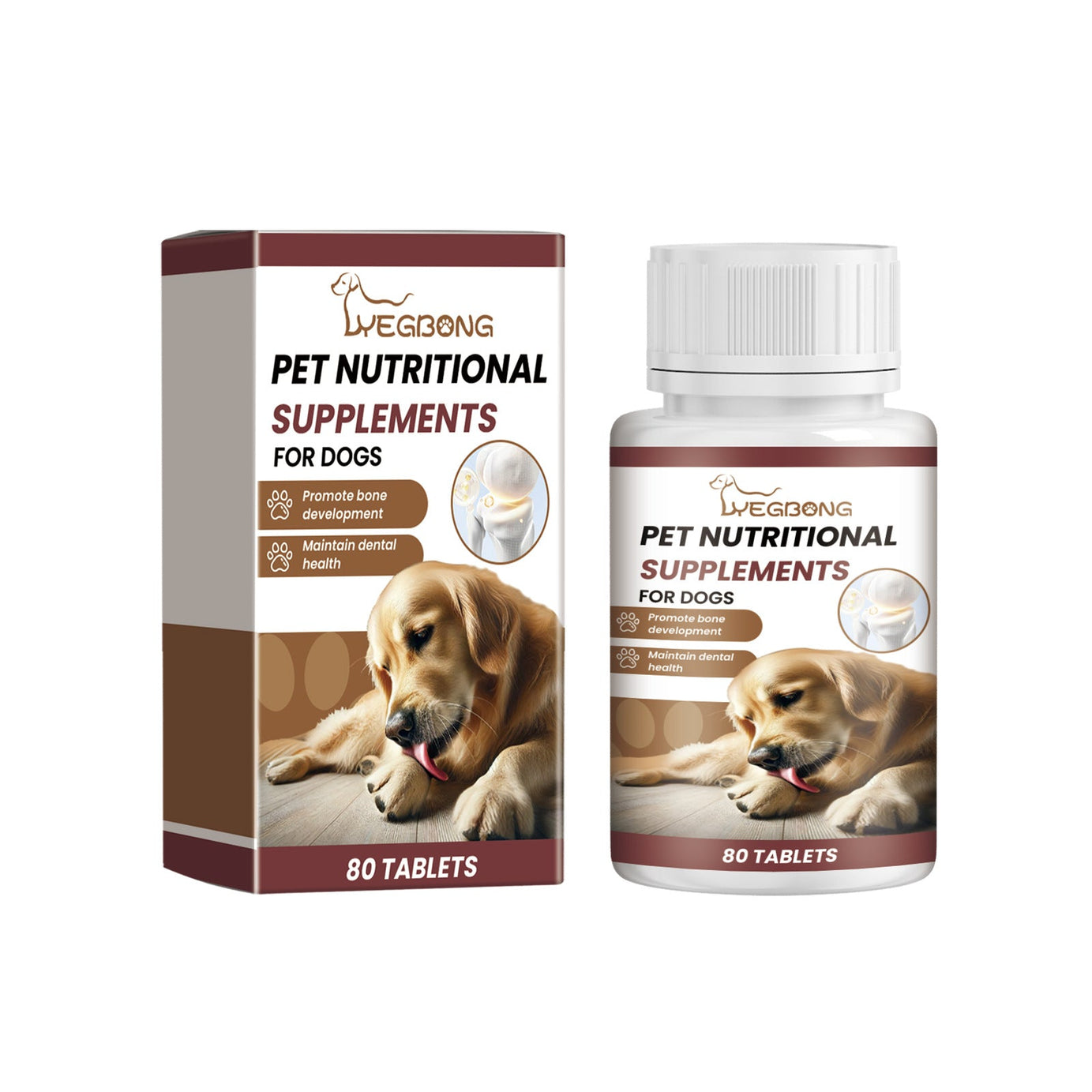 Pet Vitamin Supplement For A Healthy Nutritious Dietcalcium Tablets