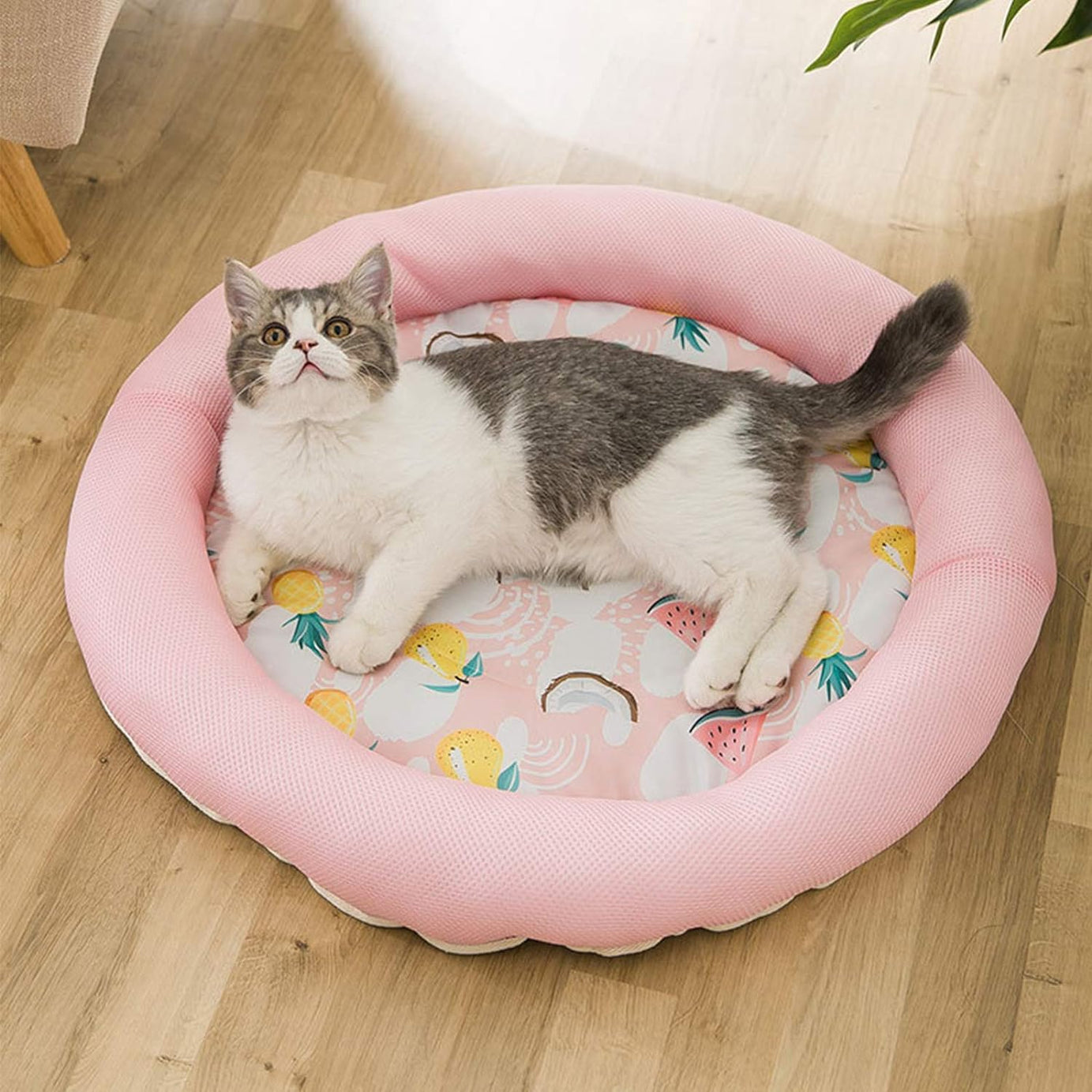 Cooling Dog Bed Soft Summer Ice Pet Pad Cushion For Small Sleeping