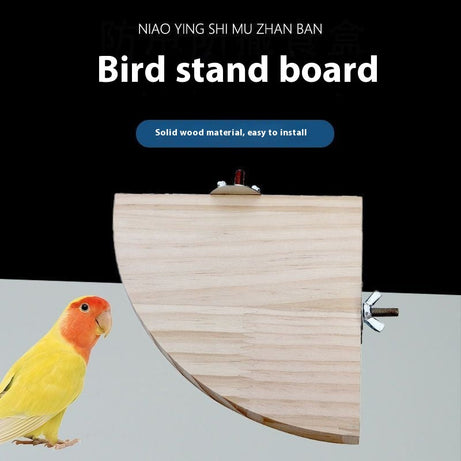 Climbing And Playing Bird Cage Accessories Toy Solid Wood Jumping