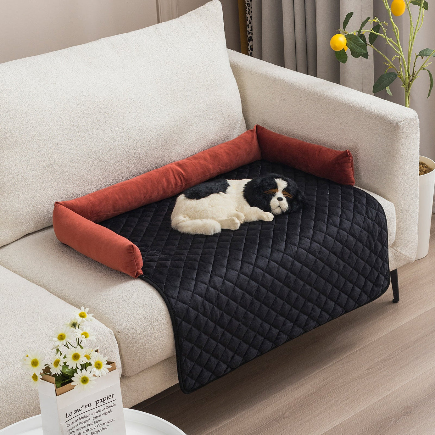 Pet Dog Sofa Bed Beds For Large Dogs Cushion Warm Cat Mat Furniture