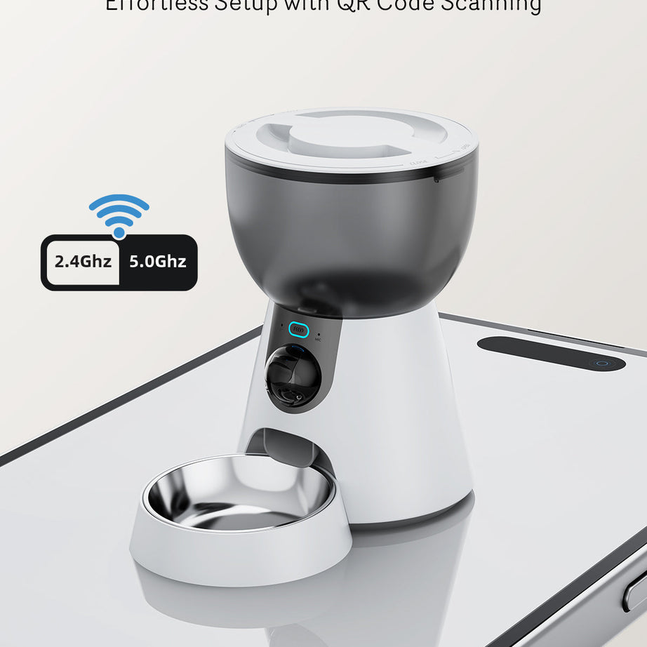 Automatic Cat Feeder With Camera 1080p Hd Video Night Vision 5g