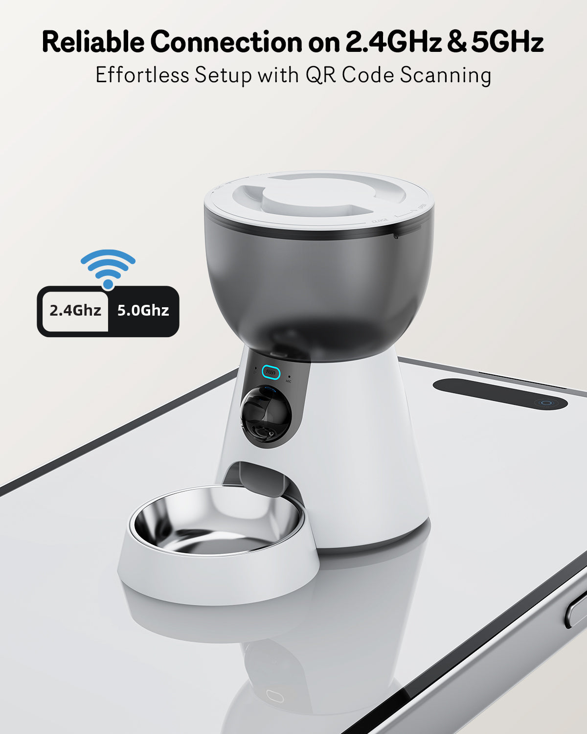 Automatic Cat Feeder With Camera 1080p Hd Video Night Vision 5g