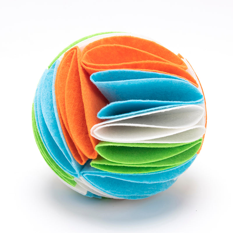 Foldable Dog Snuffle Ball Training Toys Increase Iq Pet Cat Games