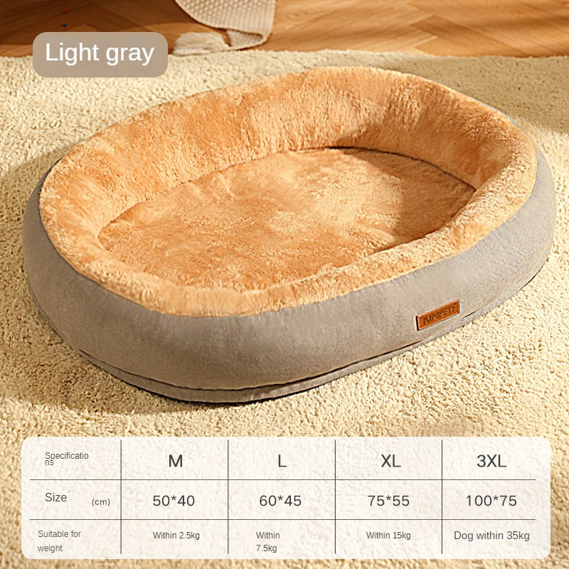 Removable And Washable Dog Bed Warm Cat For Sleeping