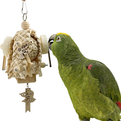 Parrot Natural Ricepaperplant Pith Ball Safety Plant Gnawing Molar