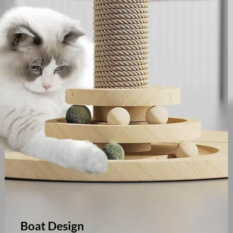 Cat Toys Scratching Board Wear-resistant And Non-shedding Post