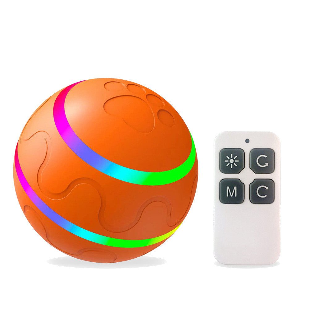 Pet New Cat Wicked Ball Toy Intelligent USB Toys Self Rotating