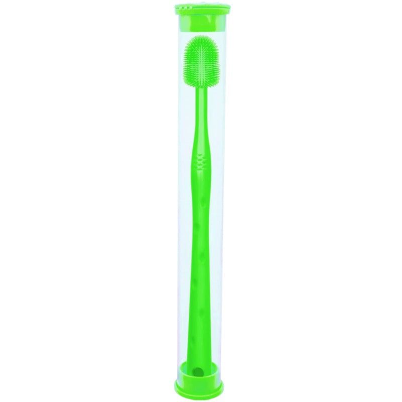Small Dog Pet Silicone Toothbrush Tooth Cleaning Supplies