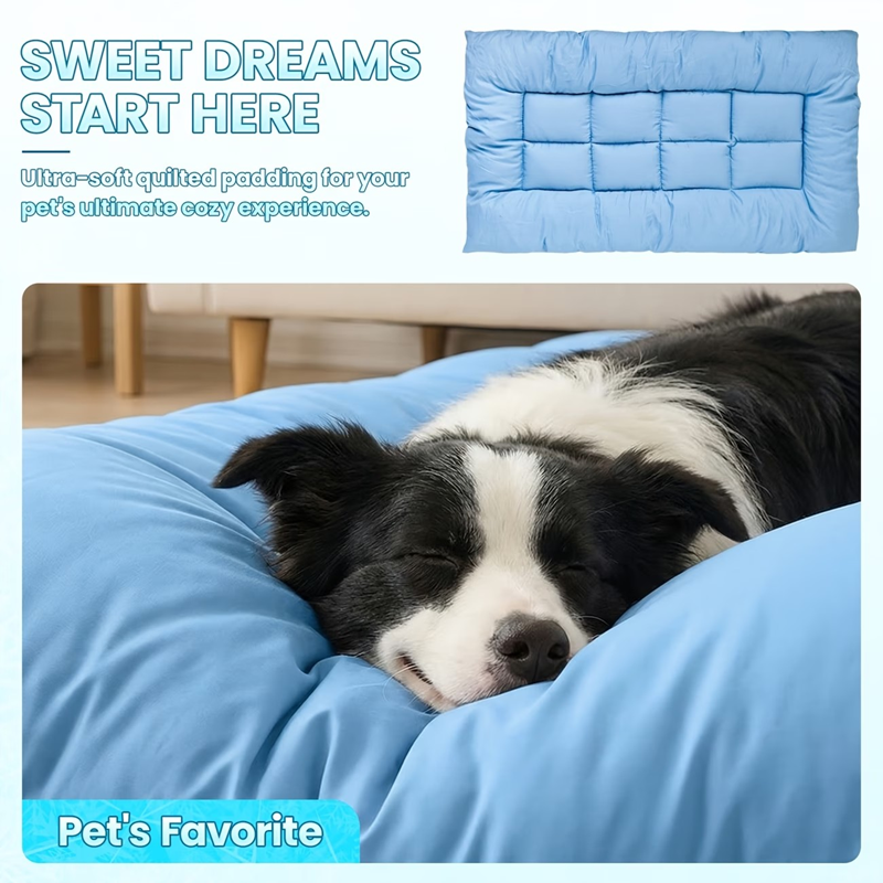Extra-large Summer Cooling Mat Dog Sofa Bed Ultra-soft 8