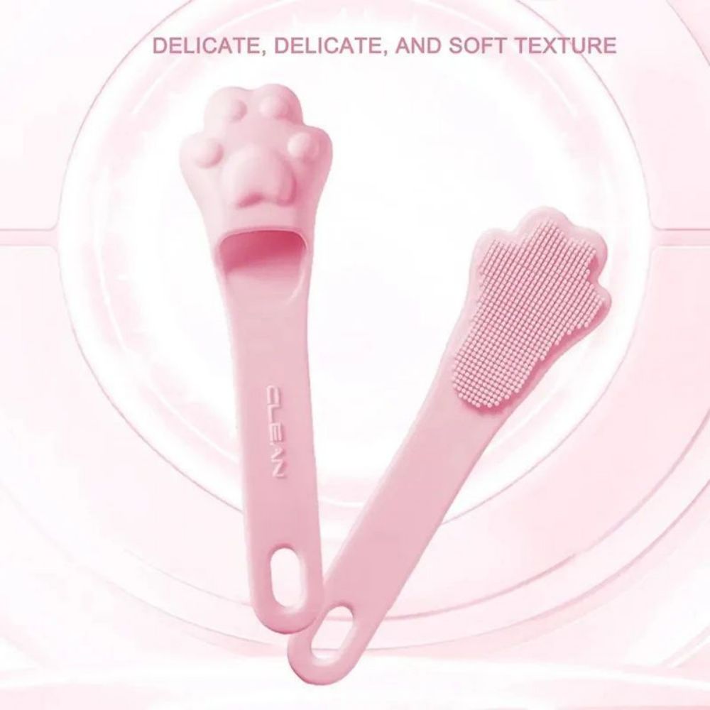 Silicone Toothbrush For Pets Food Grade Oral Cleaning Tool Finger