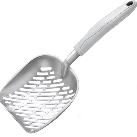 Cat Litter Scoop Kitty Metal Scooper Heavy Duty Aluminum Deep