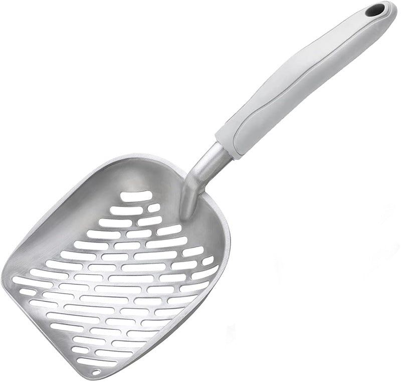 Cat Litter Scoop Kitty Metal Scooper Heavy Duty Aluminum Deep