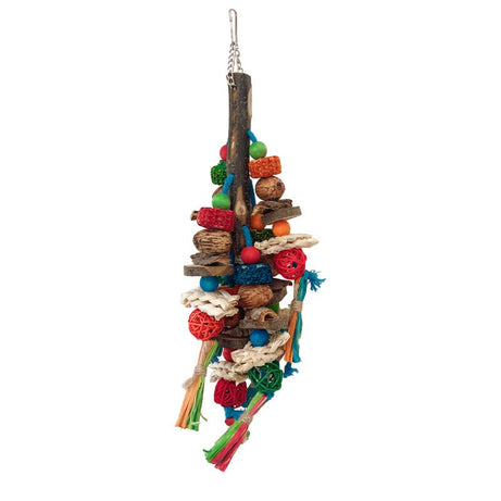Parrot Toy Bird Decompression Relieving Stuffy Natural Material