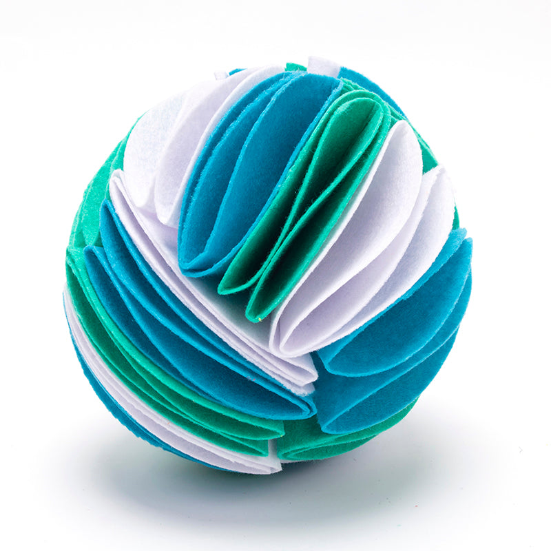 Foldable Dog Snuffle Ball Training Toys Increase Iq Pet Cat Games