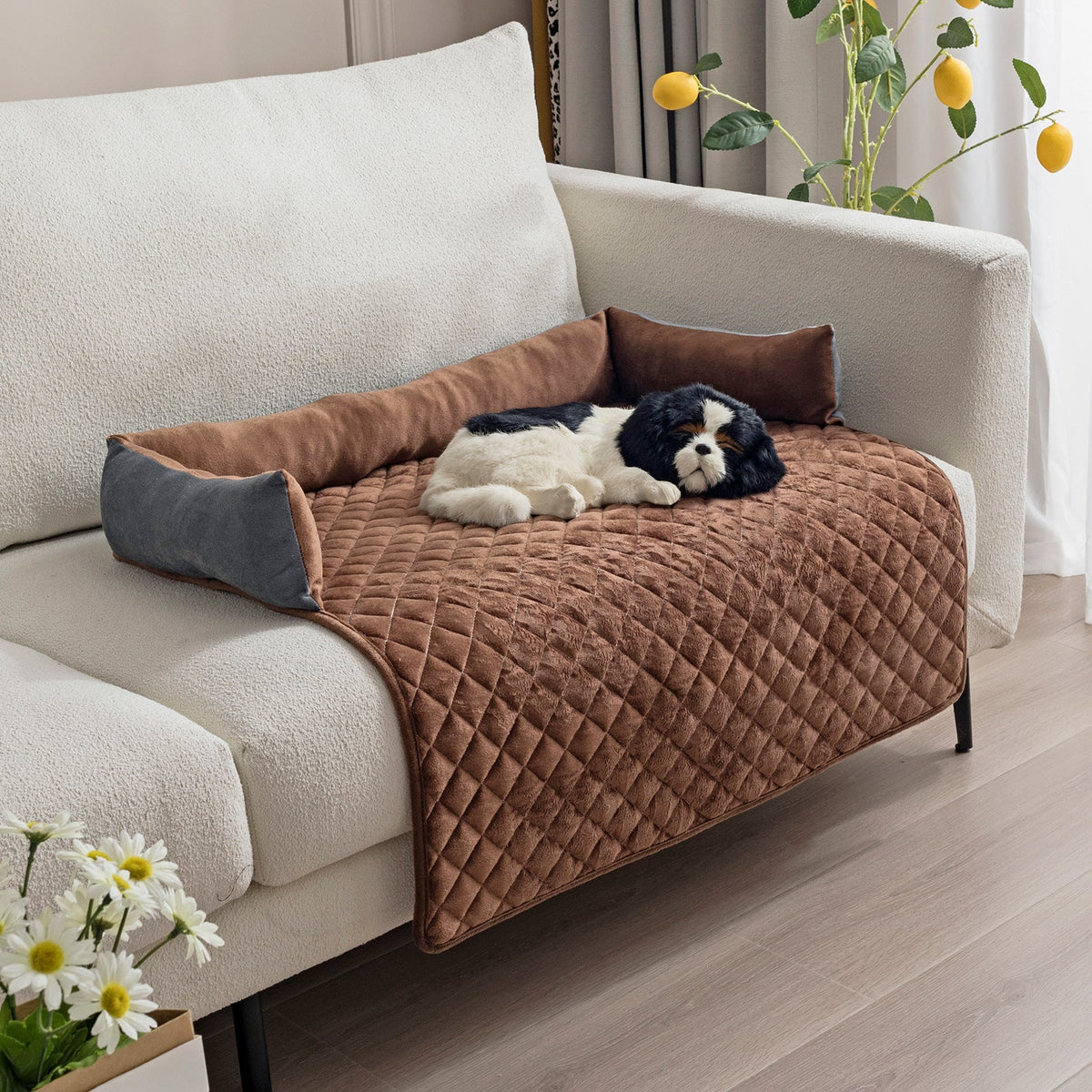 Pet Dog Sofa Bed Beds For Large Dogs Cushion Warm Cat Mat Furniture