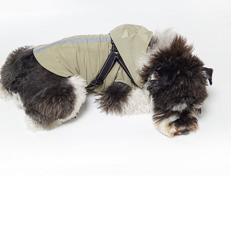 New Pet Raincoat Dog Poncho Cape Reflective Large Clothes Pet