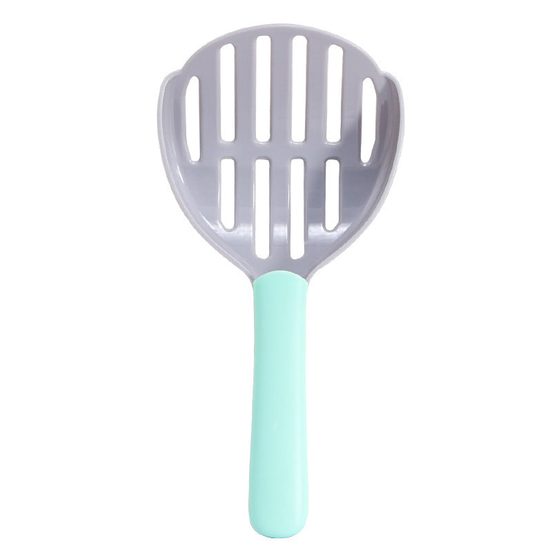 Filter Tofu Cat Litter Scoop Plastic Two-color Poop Pet Cleaning