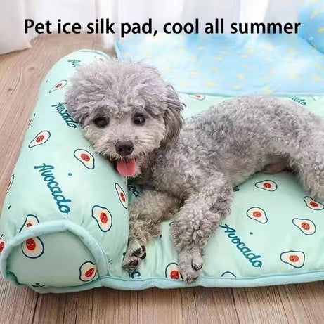 Dogs Mat Cooling Summer Pad For Cat Blanket Sofa Breathable Pet Dog