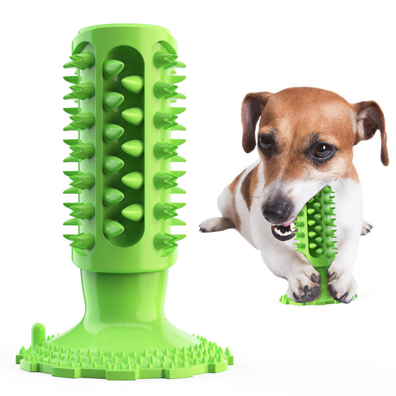 Teeth Cleaning Dog Toothbrush Sucker Molar Stick Bite Toy