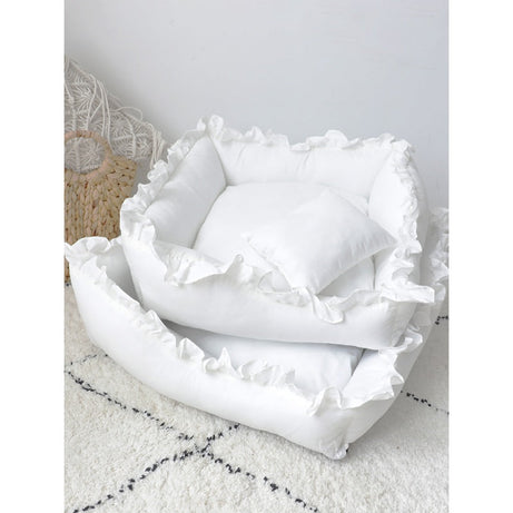 Super Comfy Princess Dog Bed Sofa Pet Kennel House Mat For Small