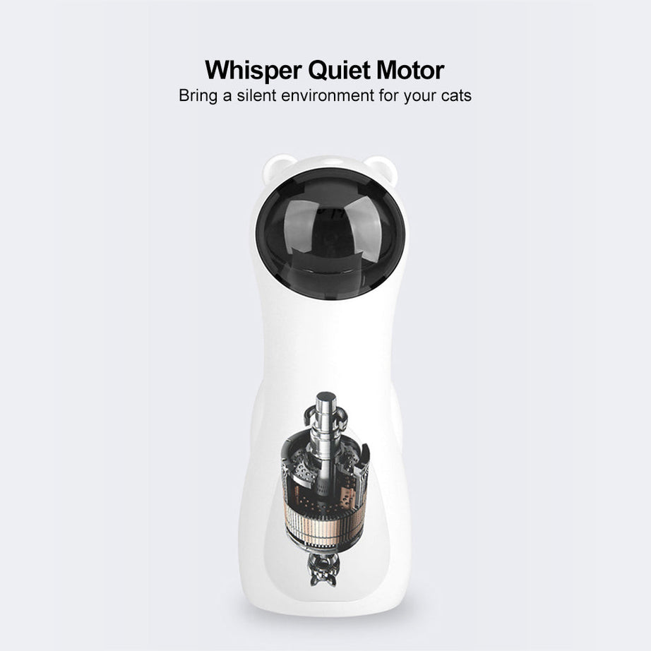 Automatic Laser Cat Toy Bear LED Red