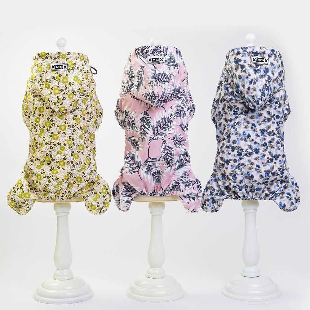 Dog Raincoat Pet Clothes Rain Water