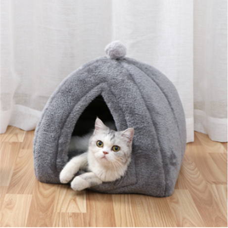 Warm Cat House Closed Folding Pet