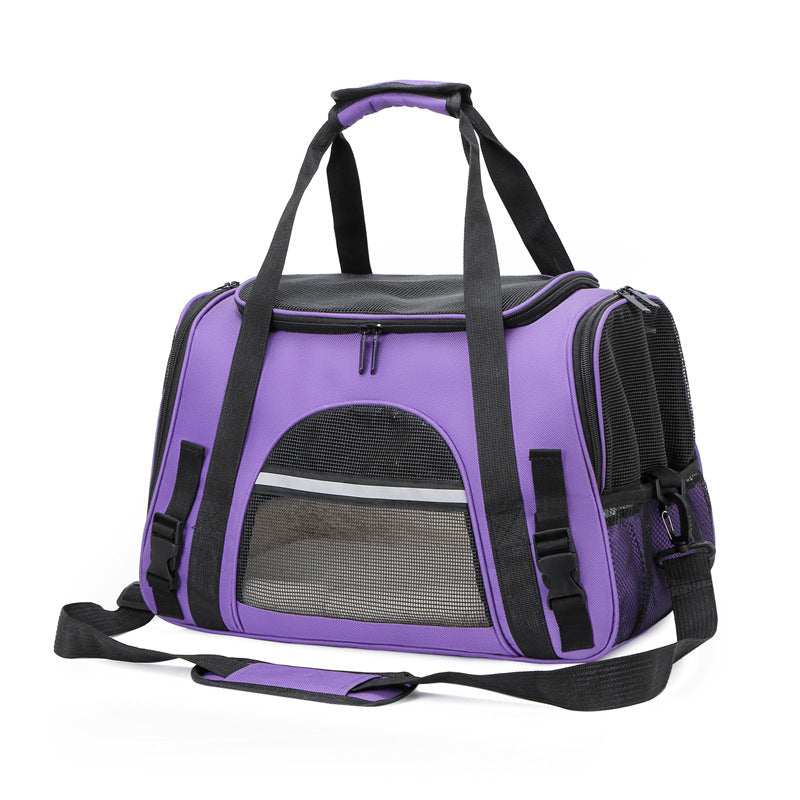 Portable Outdoor One Shoulder Diagonal Cross Pet Box