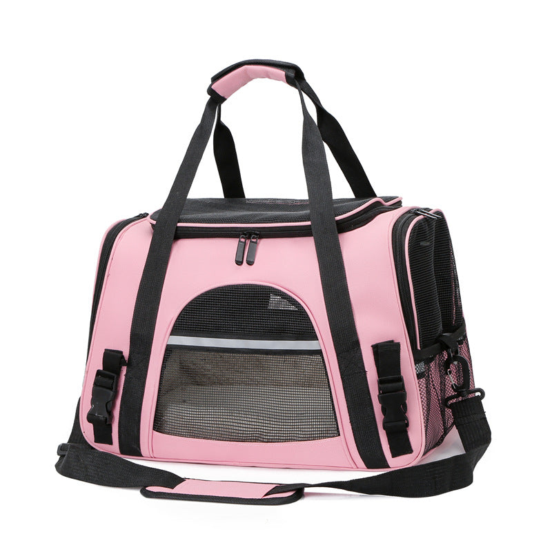 Portable Outdoor One Shoulder Diagonal Cross Pet Box