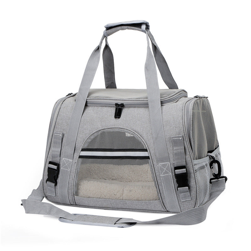 Portable Outdoor One Shoulder Diagonal Cross Pet Box