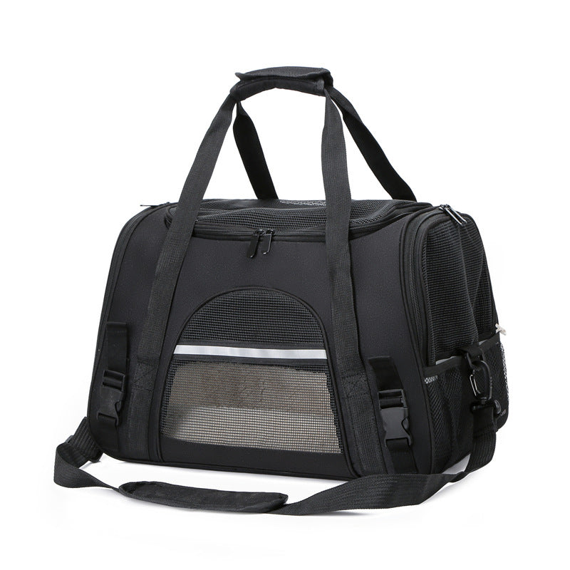 Portable Outdoor One Shoulder Diagonal Cross Pet Box