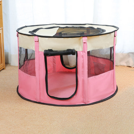 Removable Pet House Oxford Cloth Crate Room Playing Exercise