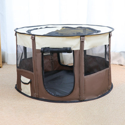 Removable Pet House Oxford Cloth Crate Room Playing Exercise