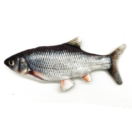 Fish Plush Catnip Pet Toy That Emulates The Beating