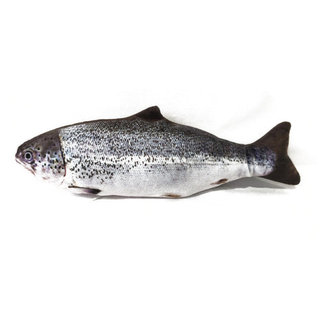 Fish Plush Catnip Pet Toy That Emulates The Beating
