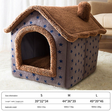 Pet Bed Small Dog Teddy Cat Litter Four Seasons Universal House
