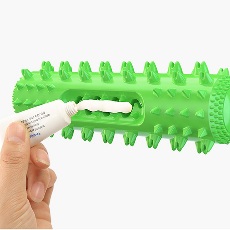 Pet Supplies Vocal Pet Dog Teething Stick Cleaning Toothbrush Vent