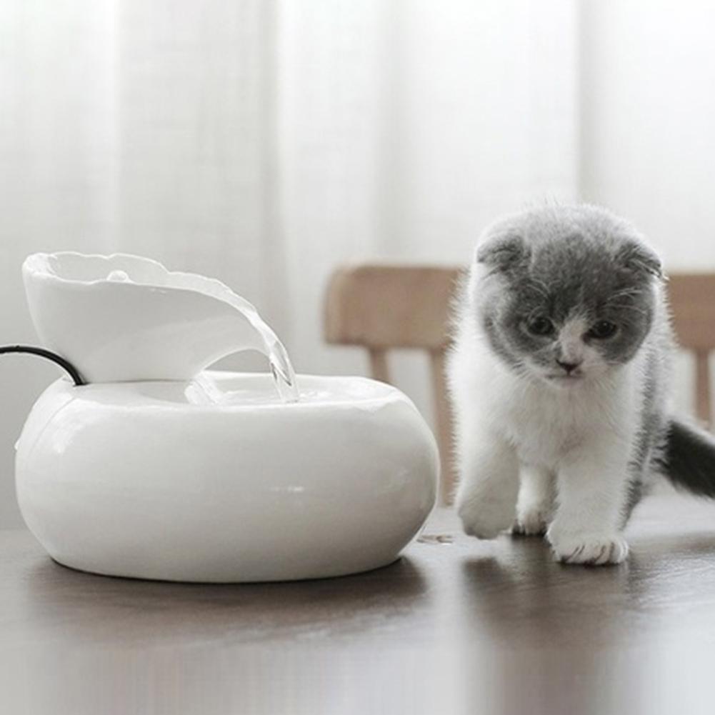 Jane Yu Home Cat Drinker Pet Drinking Fountain Automatic