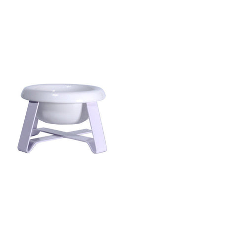 Pet Bowls Creative Antislip Cat Feeding Bowl Food With Iron Stand 2