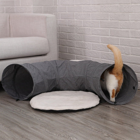 Cat Cave Litter Four Seasons Universal Tunnel Closed House Supplies