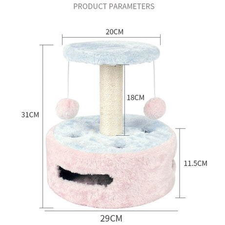 Small Cat Climbing Frame Multifunctional Simple Scratching Post