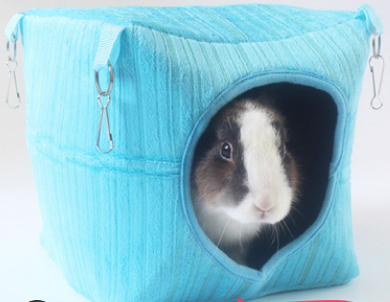 Hamster Winter Warm Products Squirrel Chinchilla Cotton Nest Bite