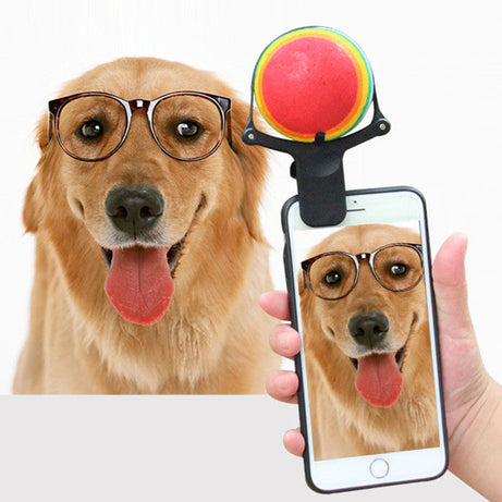 Pet Photo Props Toy Pet Selfie Artifact Funny Dog Camera Phone Clip