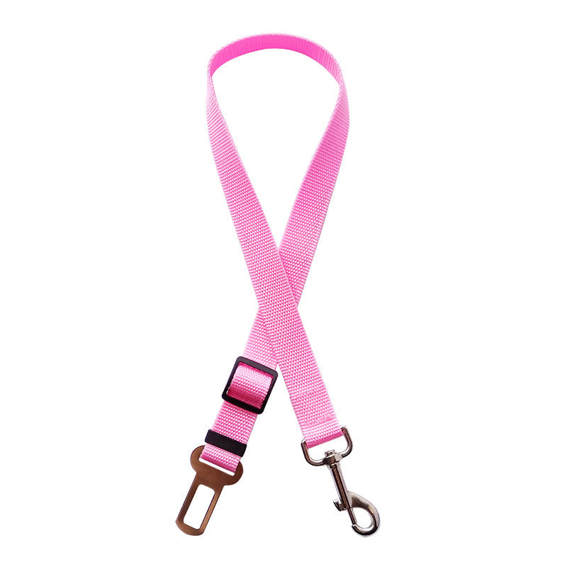 Adjustable Pet Cat Dog Car Seat Belt Pet Vehicle Harness Lead Clip