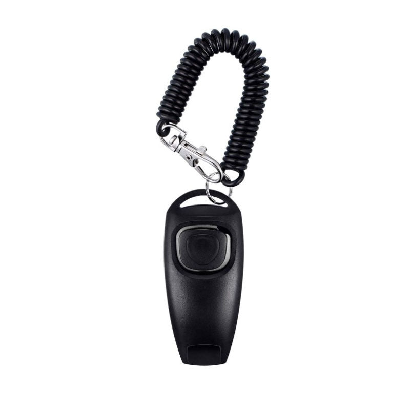 Two-in-one Clicker Pet Training Pet Whistle Dog Yellow Bracelet