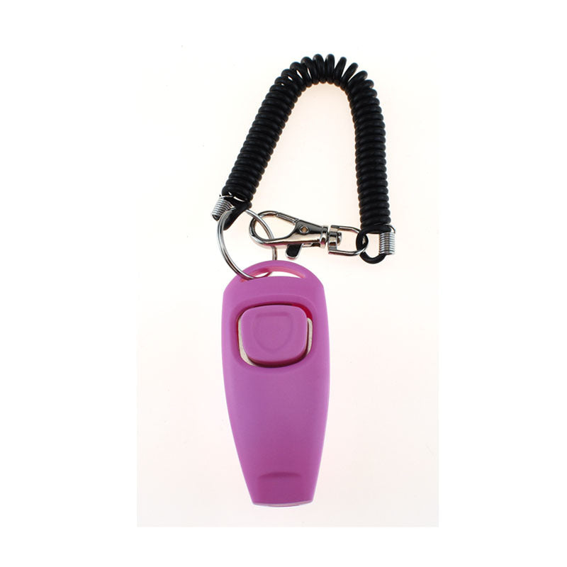 Two-in-one Clicker Pet Training Pet Whistle Dog Yellow Bracelet