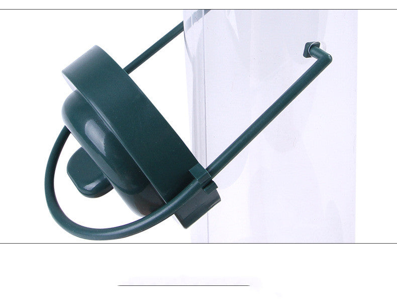 Pet Bird Feeder Feed Station Hanging Garden Plastic Birds Food