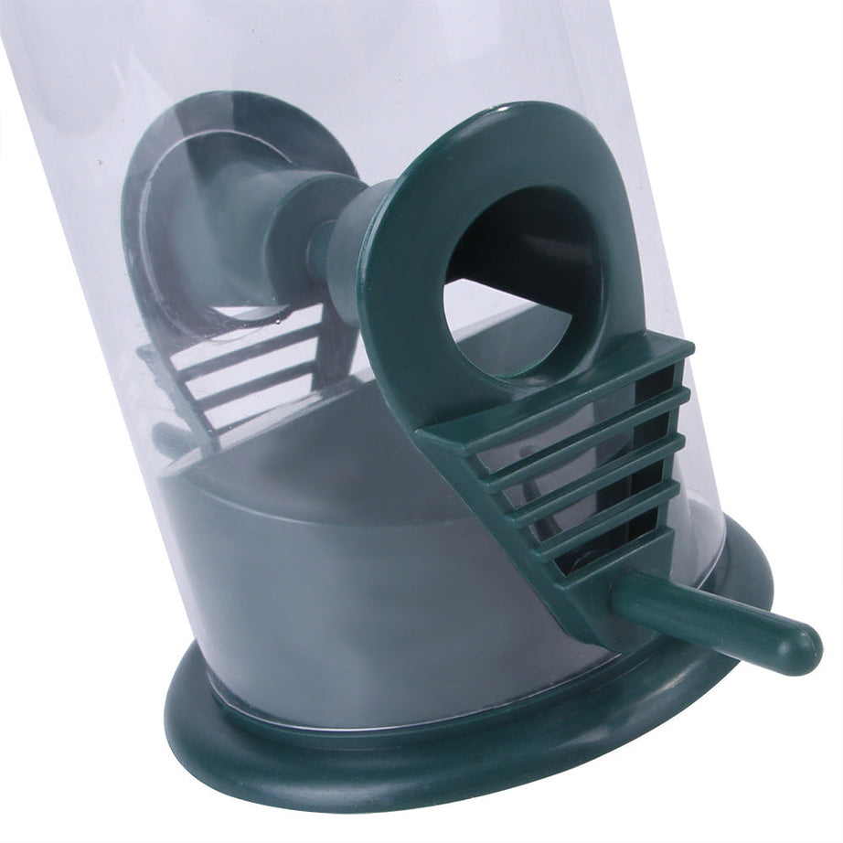Pet Bird Feeder Feed Station Hanging Garden Plastic Birds Food