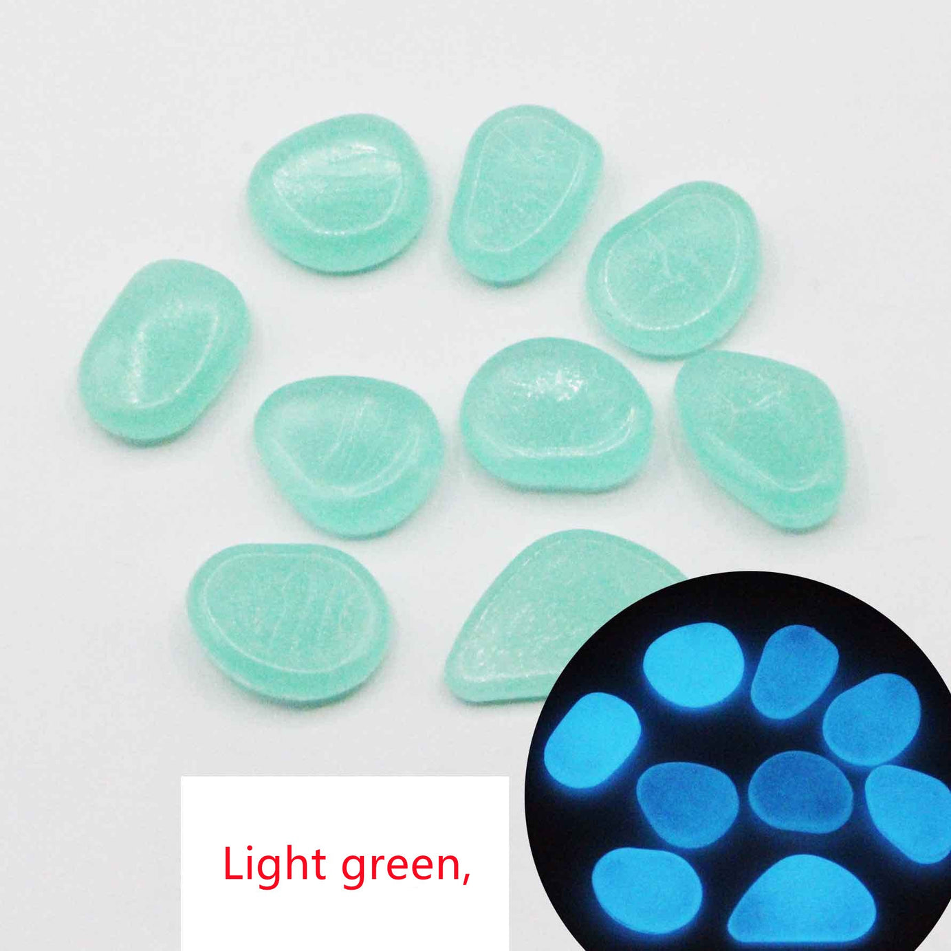 Garden Aquarium Luminous Stone Artificial Fluorite Fluorescent